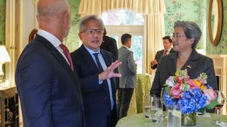Jensen Huang and Lisa Su