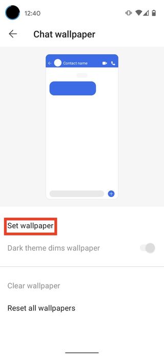 How To Change Signal Wallpaper Step 6