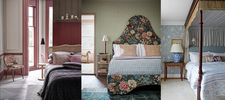 three traditional bedroom ideas