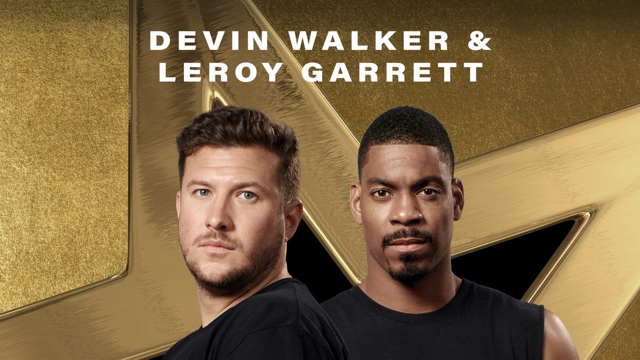 Devin and Leroy in key art for The Challenge All Stars: Rivals