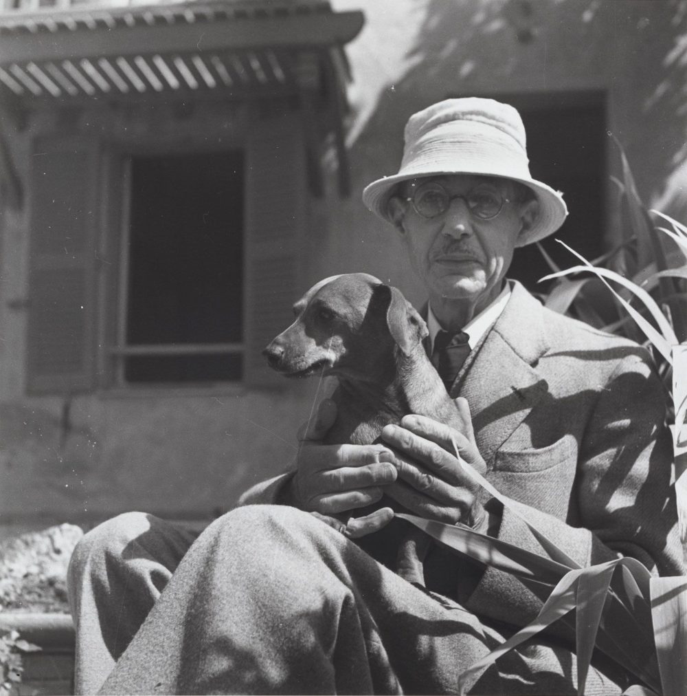 Pierre Bonnard photographed in 1941. ©André Ostier / via Tate Modern