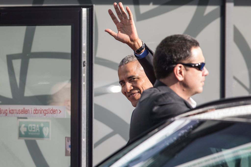 Obama in Denmark in September 2018