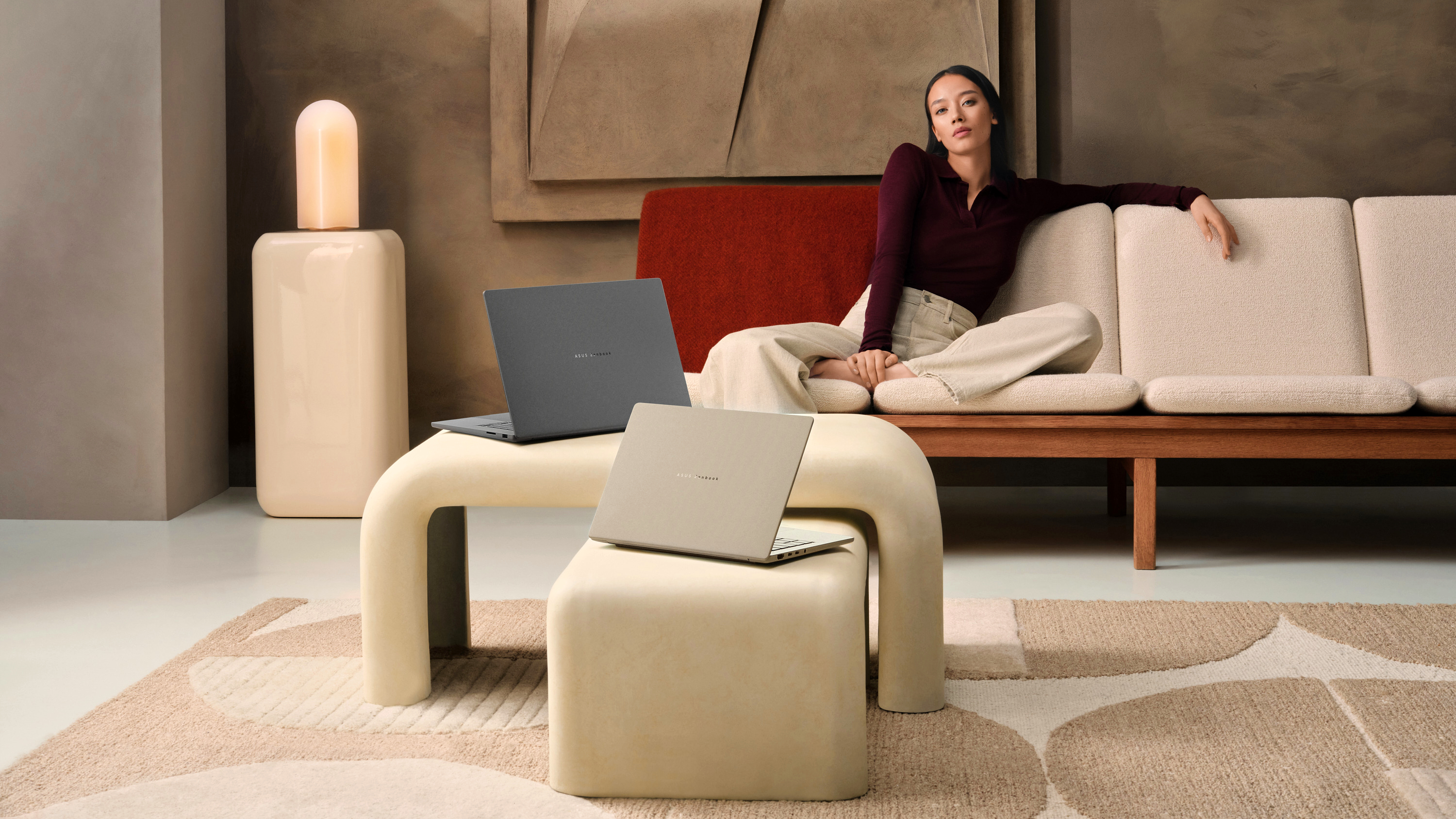 Image of the ASUS Zenbook A14 (2026) laptop.