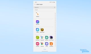 How to hide apps on Android - select Samsung apps