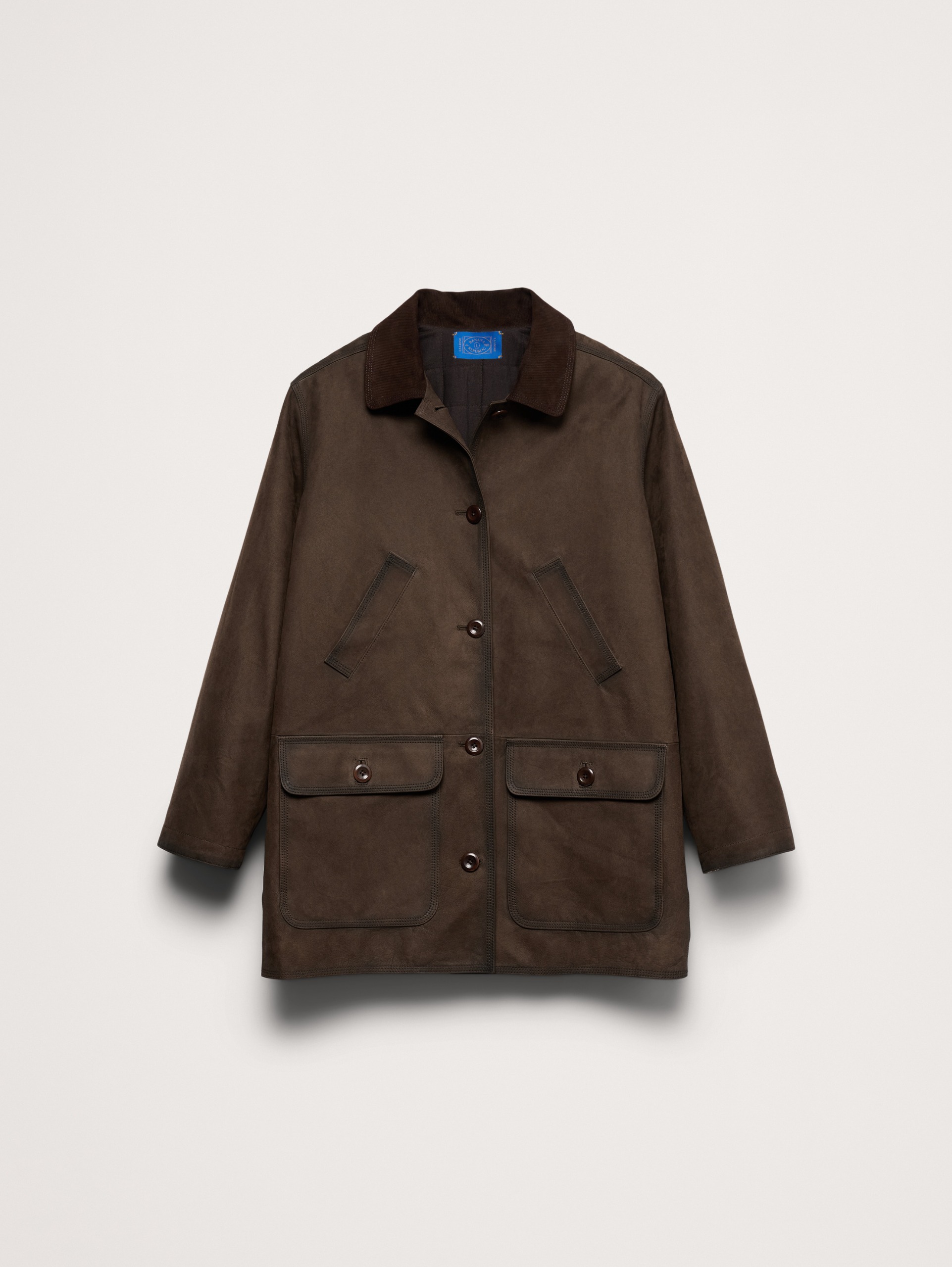 Banana Republic X La Ligne, The Nubuck Barn Coat