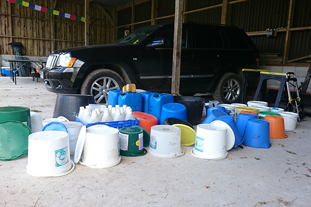 Just some of the crewing kit