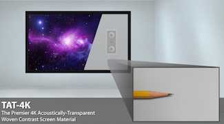 Severtson to Feature TAT-4K, SAT-4K Acoustically Transparent Screens at InfoComm