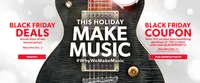 Guitar Center Black Friday coupon: Save 15% on select items
BLACKFRIDAY15