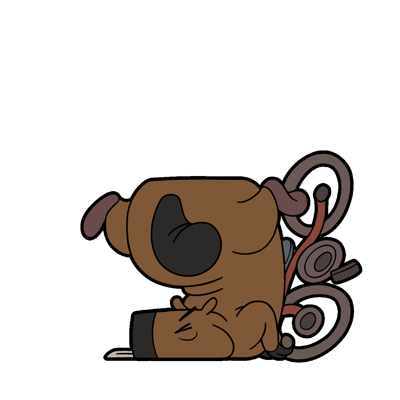 Croak, an animated beaver