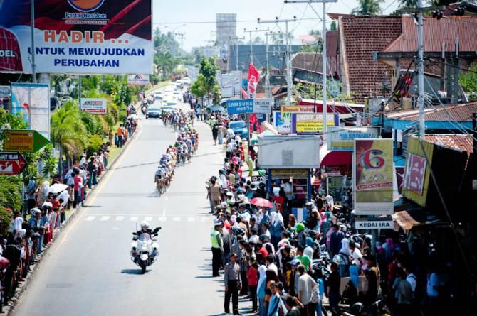 Landscape from stage 6, Tour de Singkarak 2013