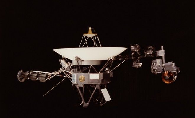 The Voyager space probe