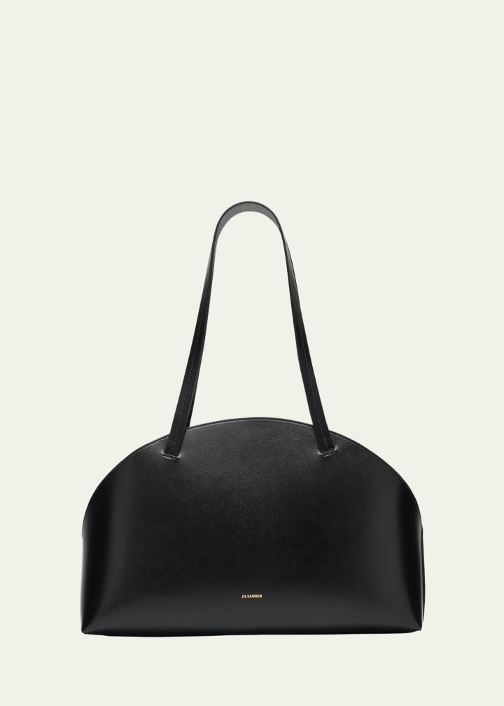 Curve Medium Calf Leather Shoulder Bag