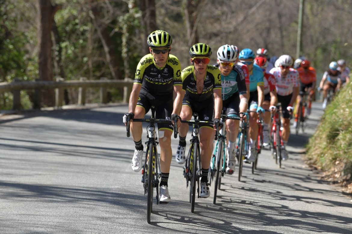 Mitchelton-Scott got two riders into the breakaway