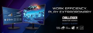 ASRock Challenger CL25FF and CL27FF gaming monitors