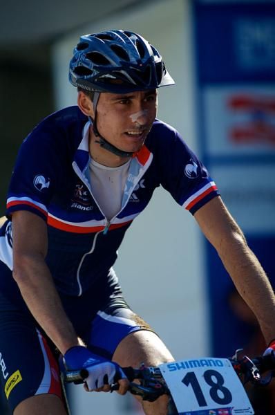 Stephane Tempier (France) was among the day's contenders