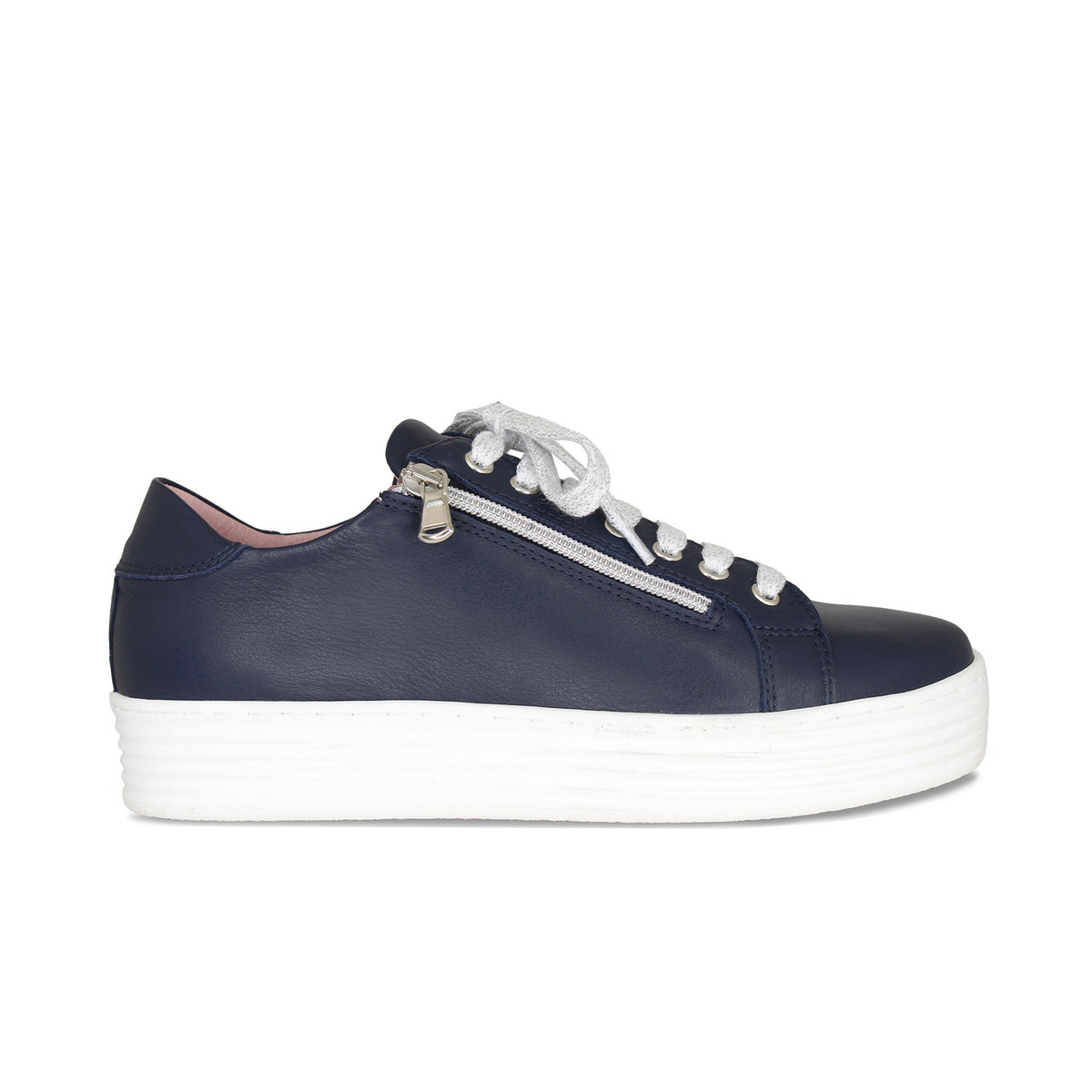 Navy Leather / Uk 3 / Eu 36