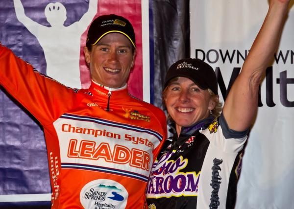 Theresa Cliff-Ryan keeps the Series leader's jersey