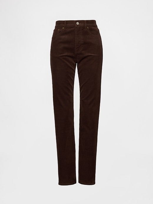 gap, High Rise Corduroy '90s Slim Straight Jeans