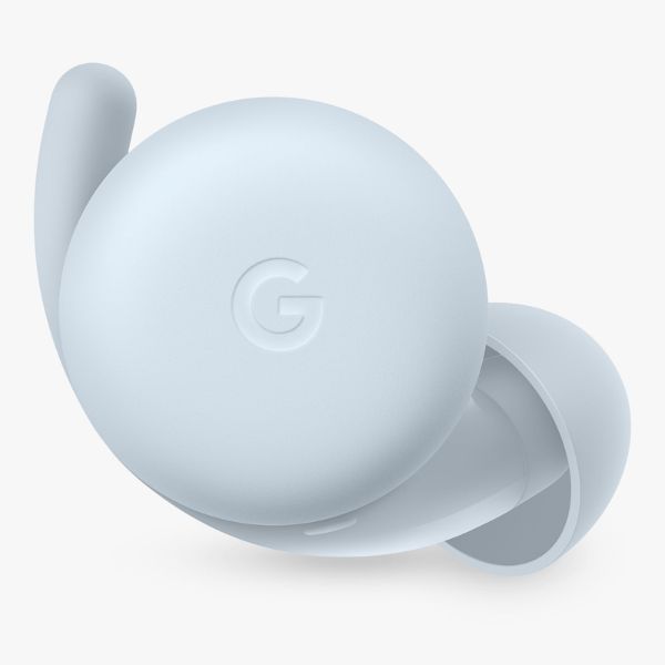 Google Pixel Buds Series A blue hue renders