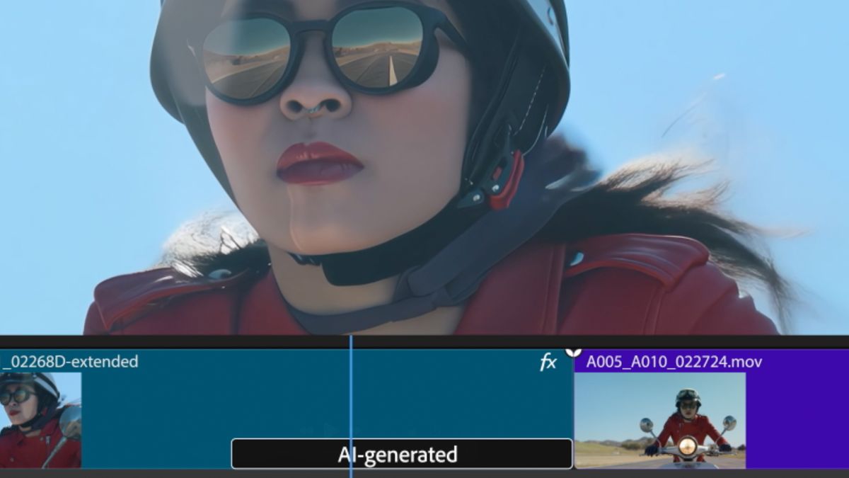 A screenshot from Adobe Premiere Pro's April 2025 update
