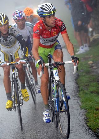 Vincenzo Nibali and Peter Velits, Vuelta a Espana 2010, stage 15