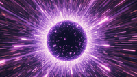 An illustration of a hypothetical dark star supermassive black hole seed in the early universe