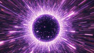 An illustration of a hypothetical dark star supermassive black hole seed in the early universe
