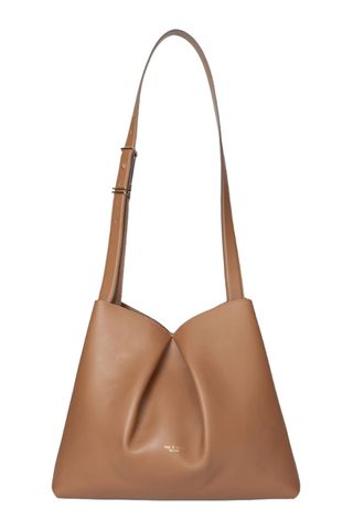 Large Bloom Leather Crossbody Bag