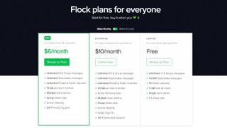 Plans and pricing