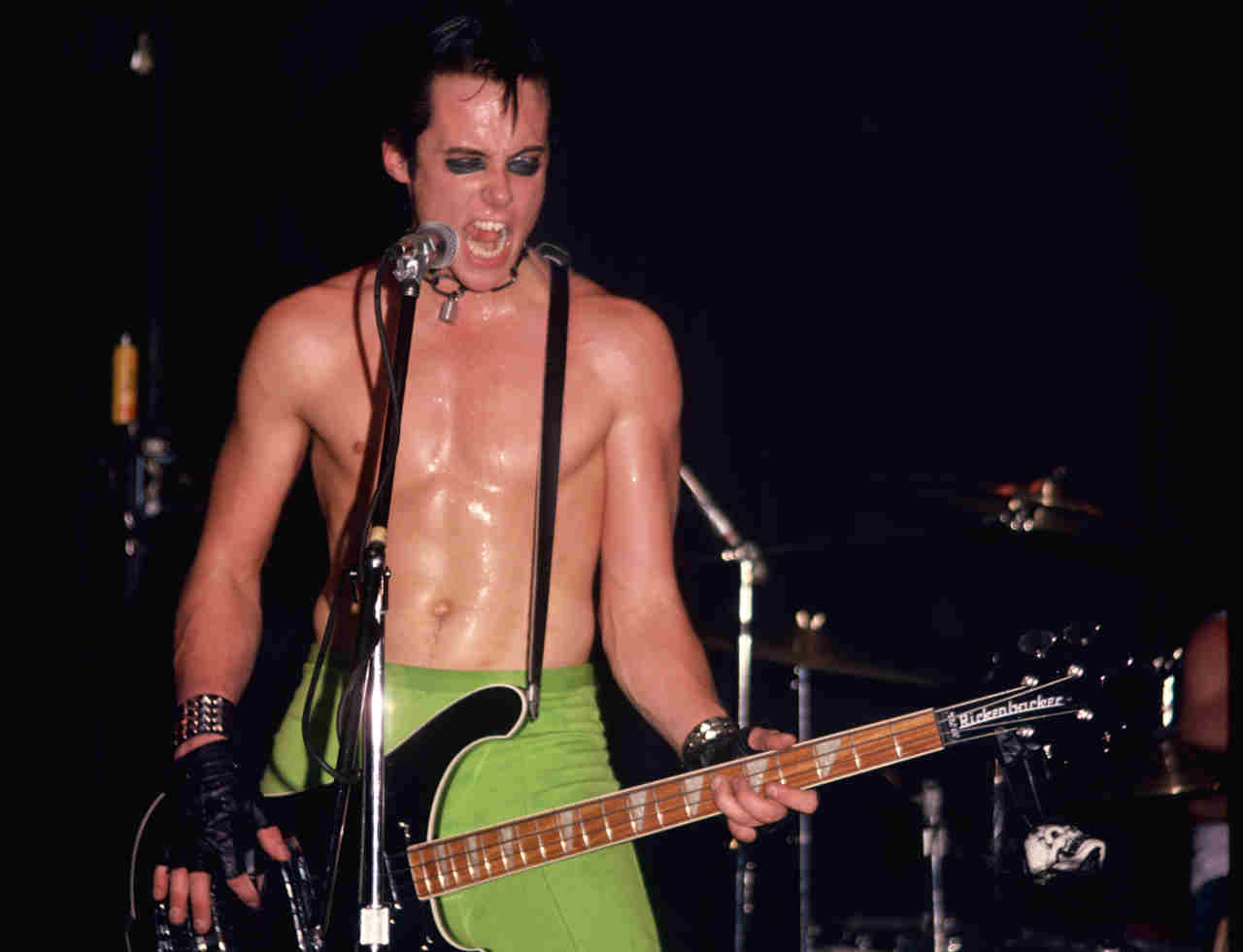 Jerry Only onstage with the Misfits in 1979