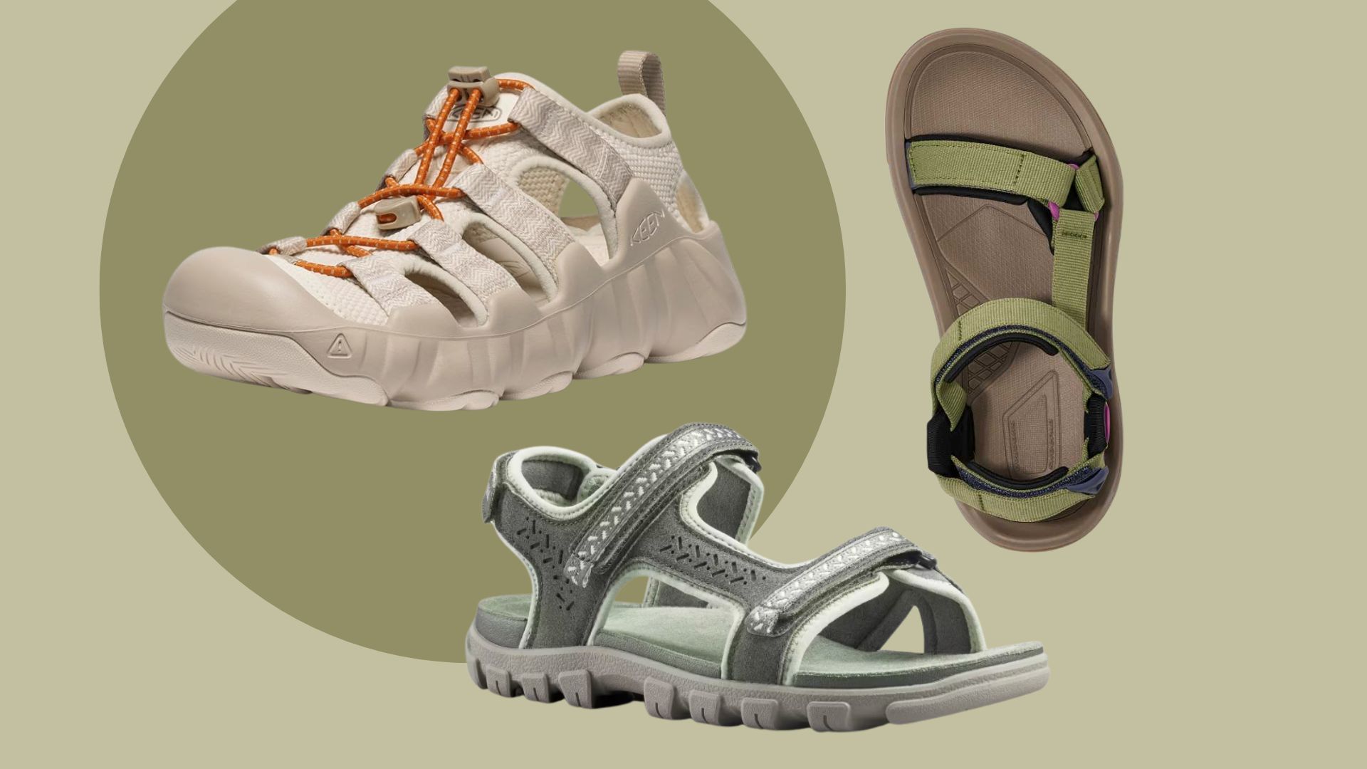 A selection of the best hiking sandals, reviewed in 2026