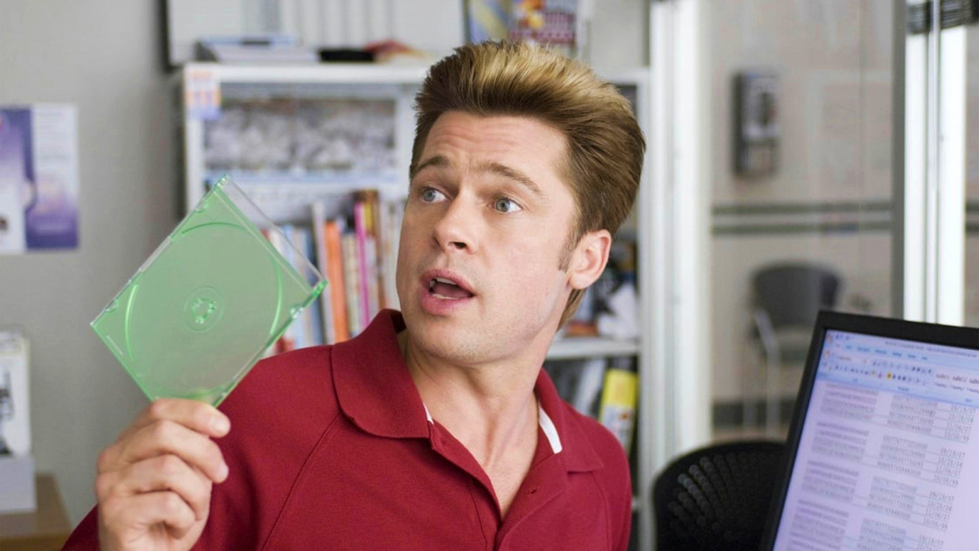 Brad Pitt in Burn After Reading