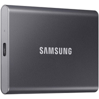 Samsung T7 USB 3.2 Gen 2 portable SSD 1TB $120