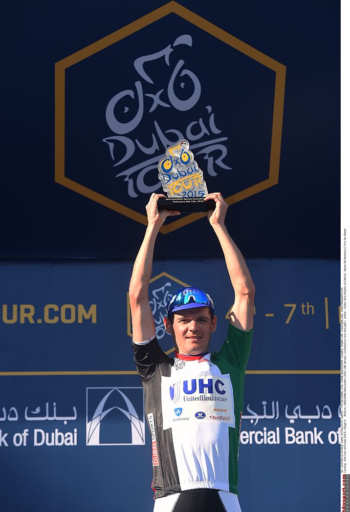 Alessandro Bazzana (UnitedHealthcare) wins sprint jersey