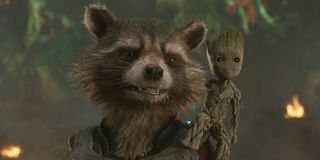 Rocket and Baby Groot