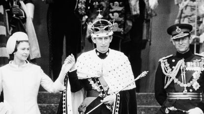 The Prince of Wales Coronet was last worn at Charles' investiture in 1969