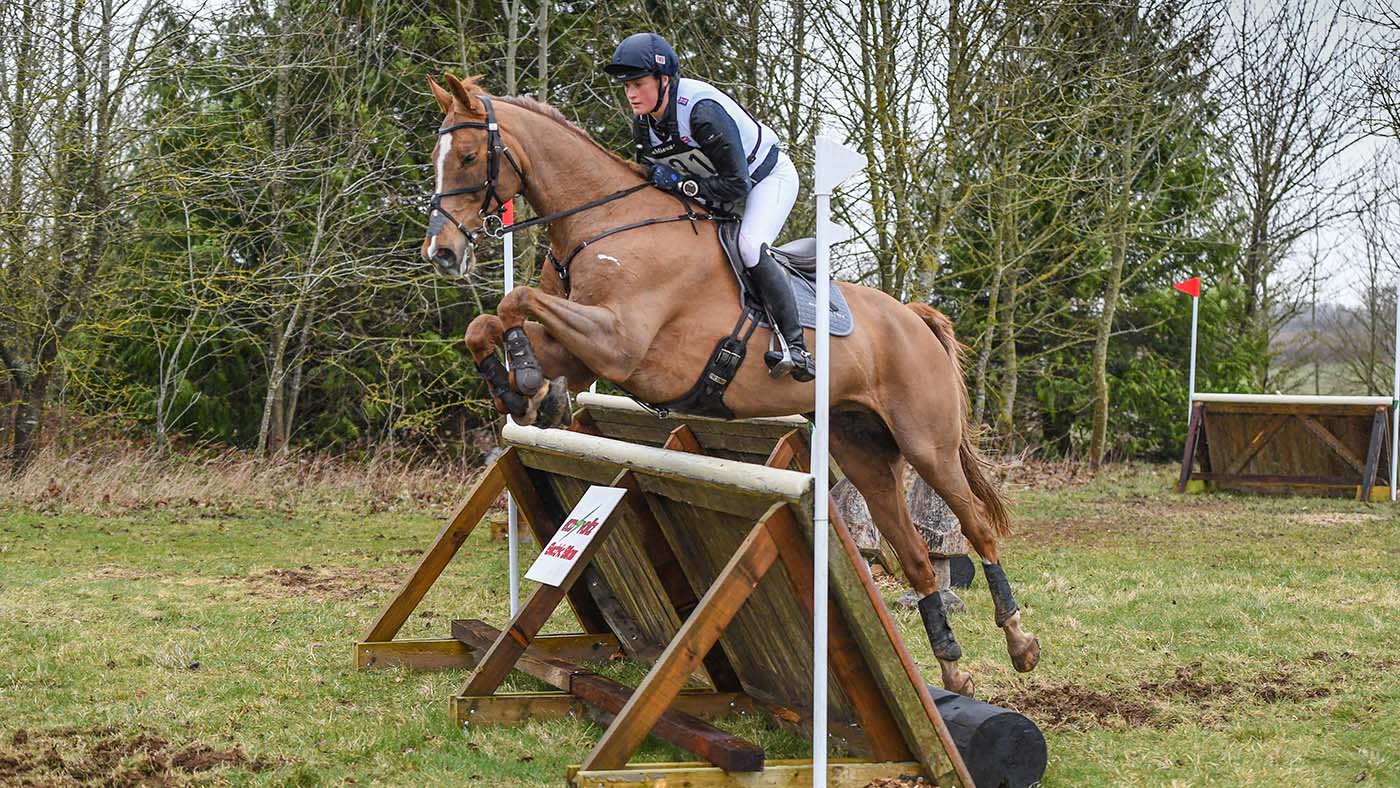 Bubby Upton and Billy Liffy at Oasby in March 2022