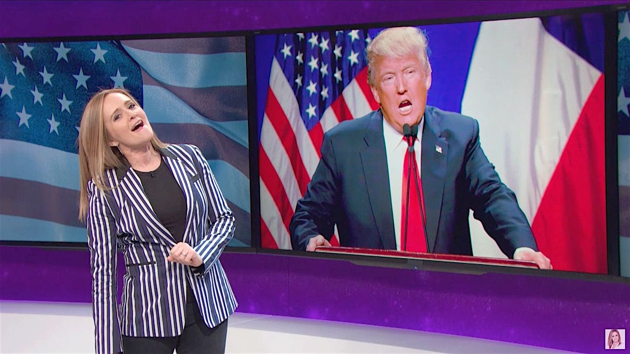 Samantha Bee looks at the intimidation campaigns against delegates