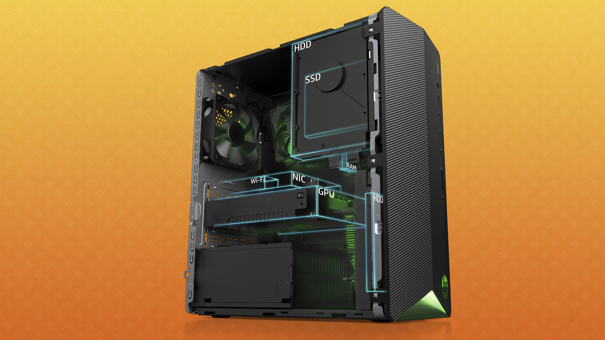 Hps New Pavilion Gaming Desktop Offers Easy Upgradability For 699 Toms Guide 