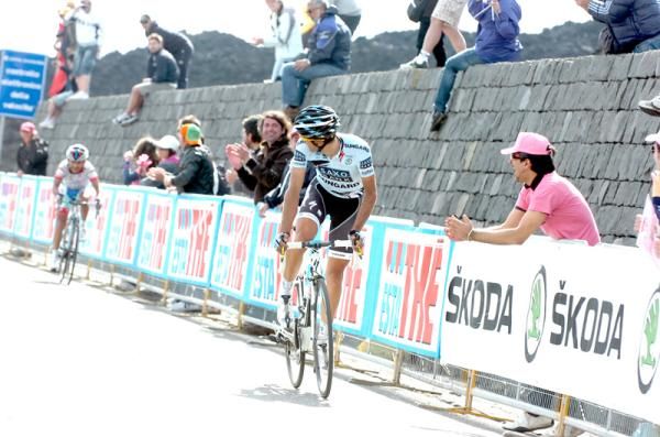 Out of sight: Alberto Contador (Saxo Bank)