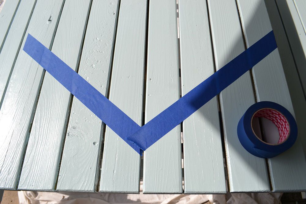 Looking for upcycle ideas? Transform an old garden table in five easy