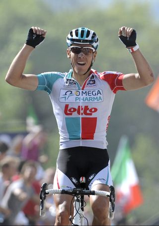 Philippe Gilbert wins Fleche Wallonne 2011