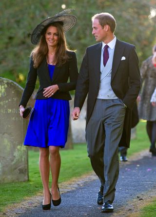 Kate Middleton at a wedding in 2011