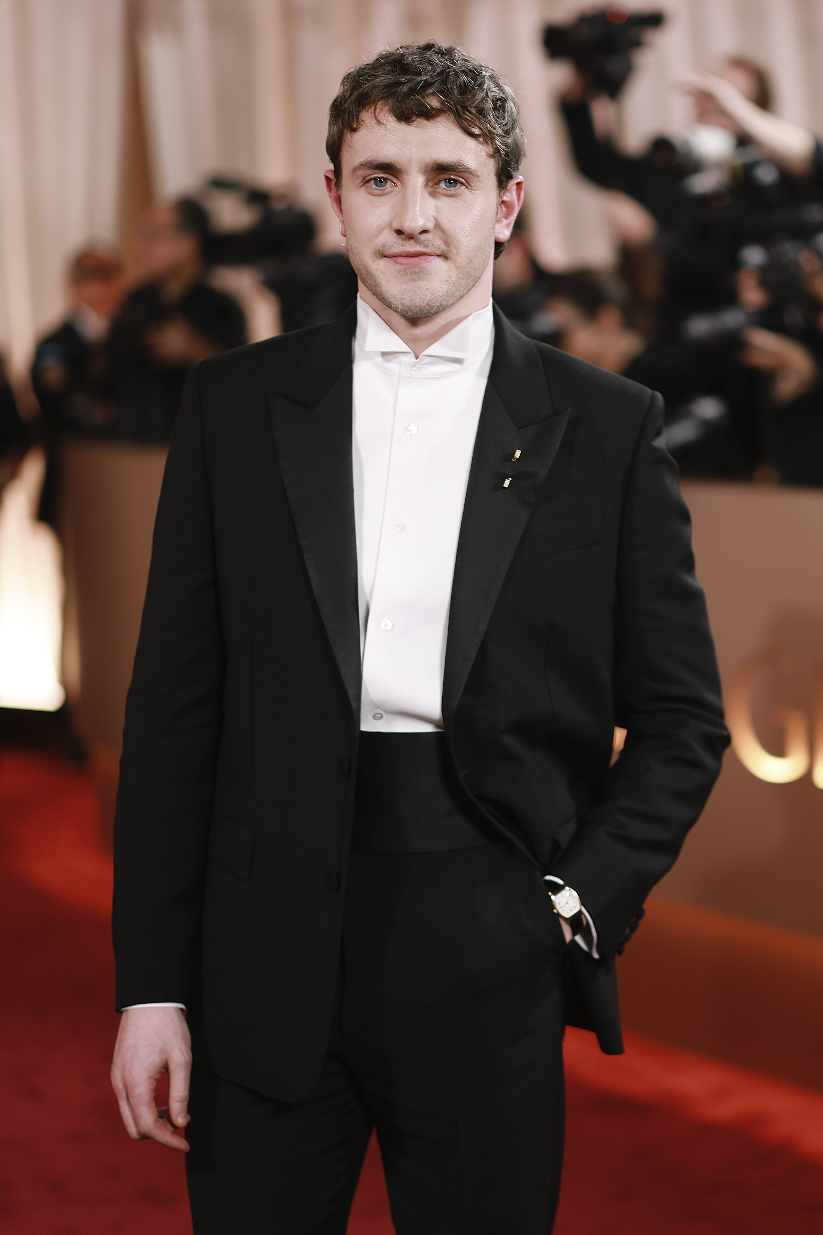 Paul Mescal attends the 83rd annual Golden Globe Awards at The Beverly Hilton on January 11, 2026 in Beverly Hills, California