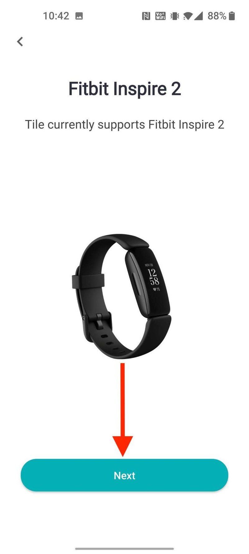 How to find your lost Fitbit Inspire 2 through the Tile tracker app ...
