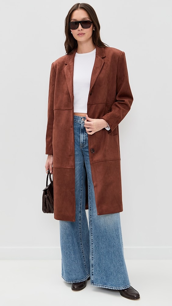 Le Bop Maisie Faux Suede Jacket