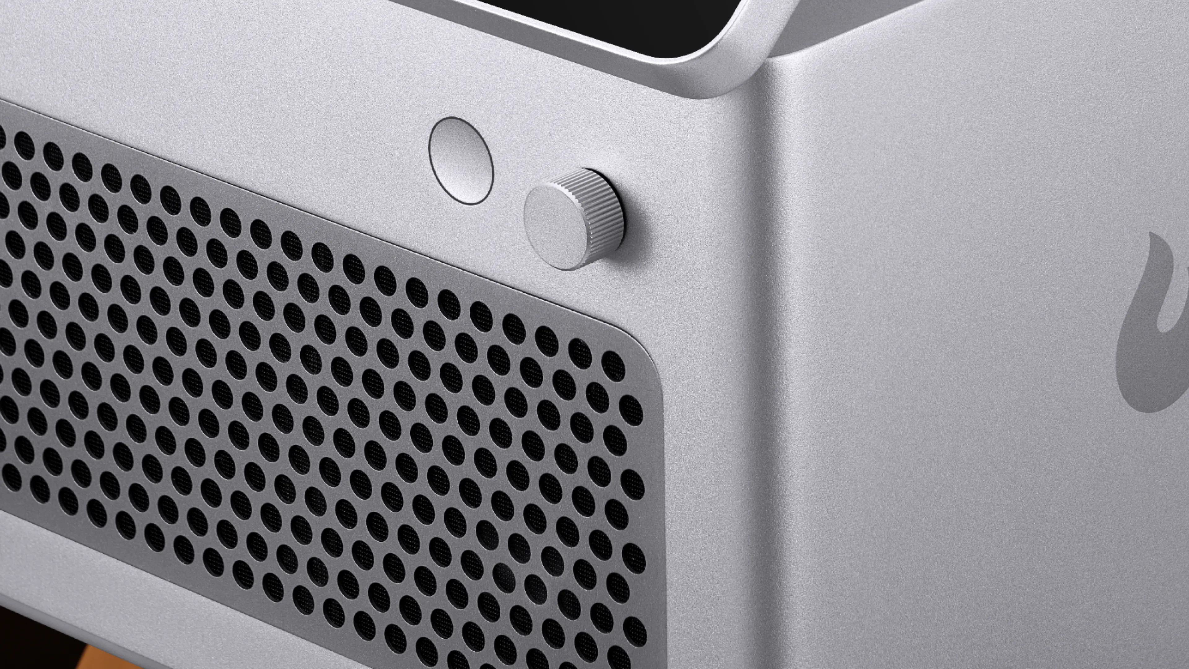 Design detail, Lava Studio guitar amplifier