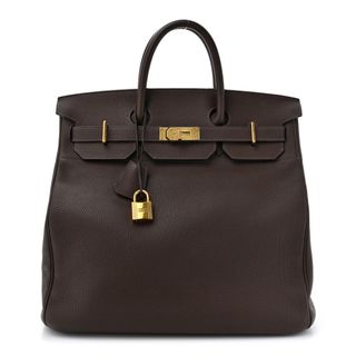 Hermes Togo Hac Birkin 40 Chocolate