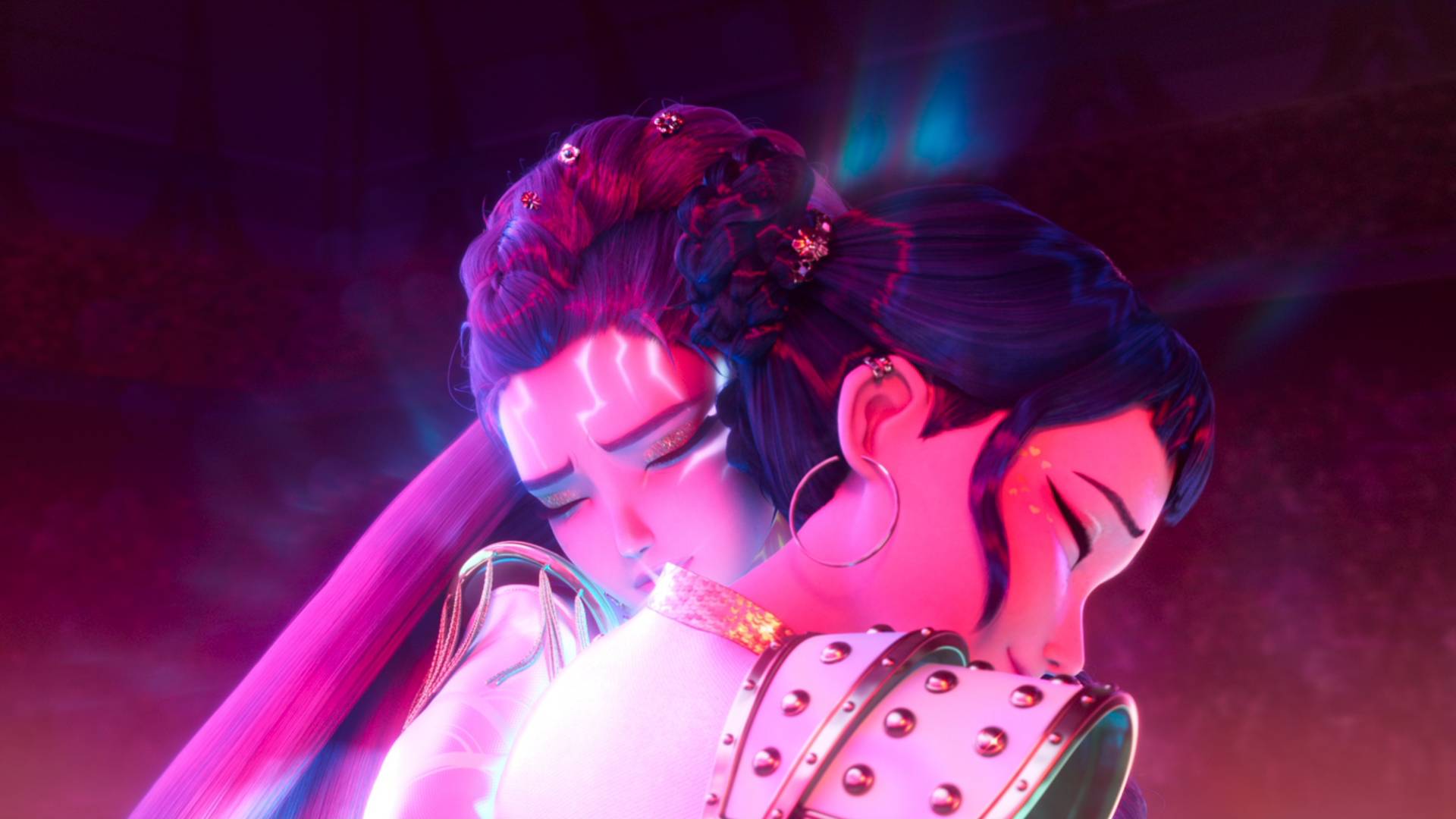 Huntr/x in KPop Demon Hunters