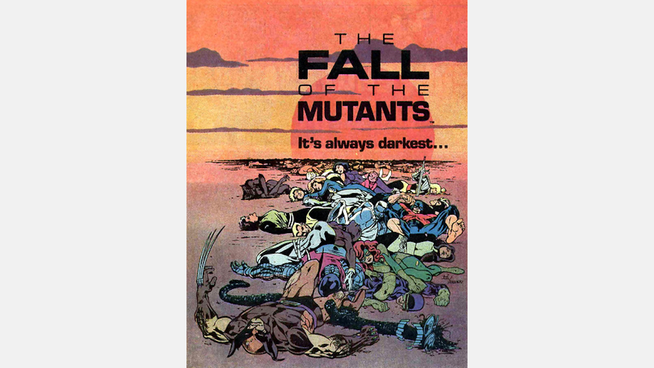 Fall of the Mutants advertisement